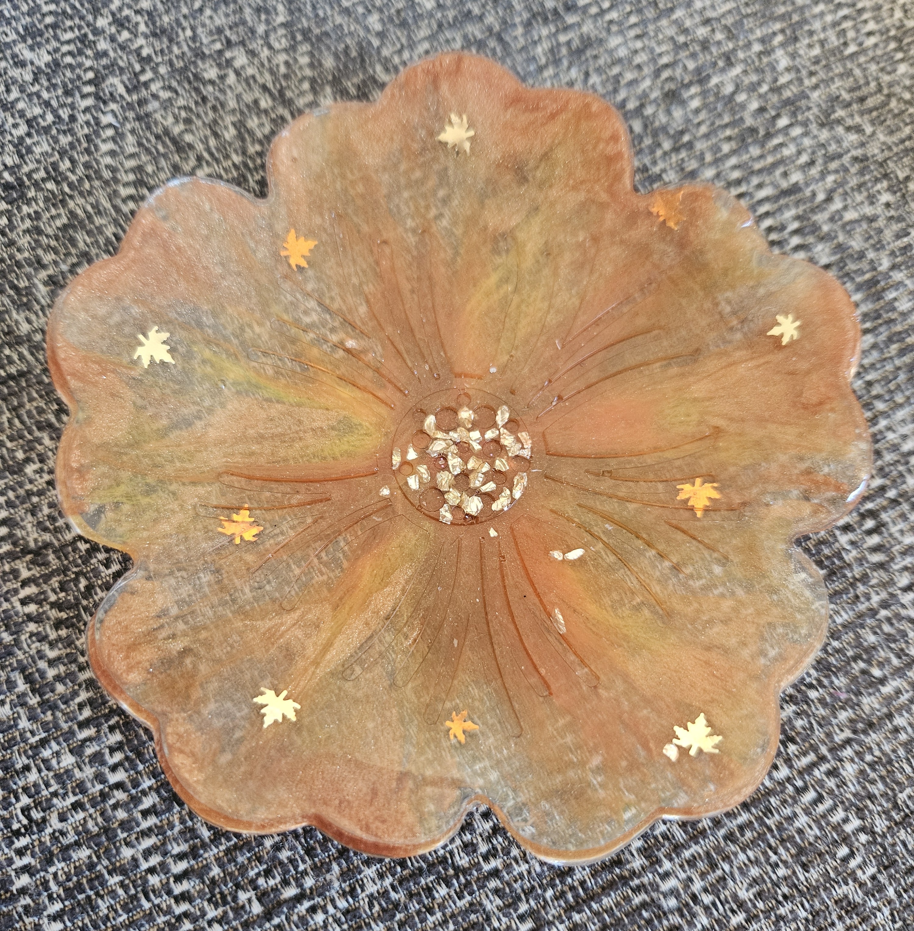 Autumn Shallow Floral Dish 2