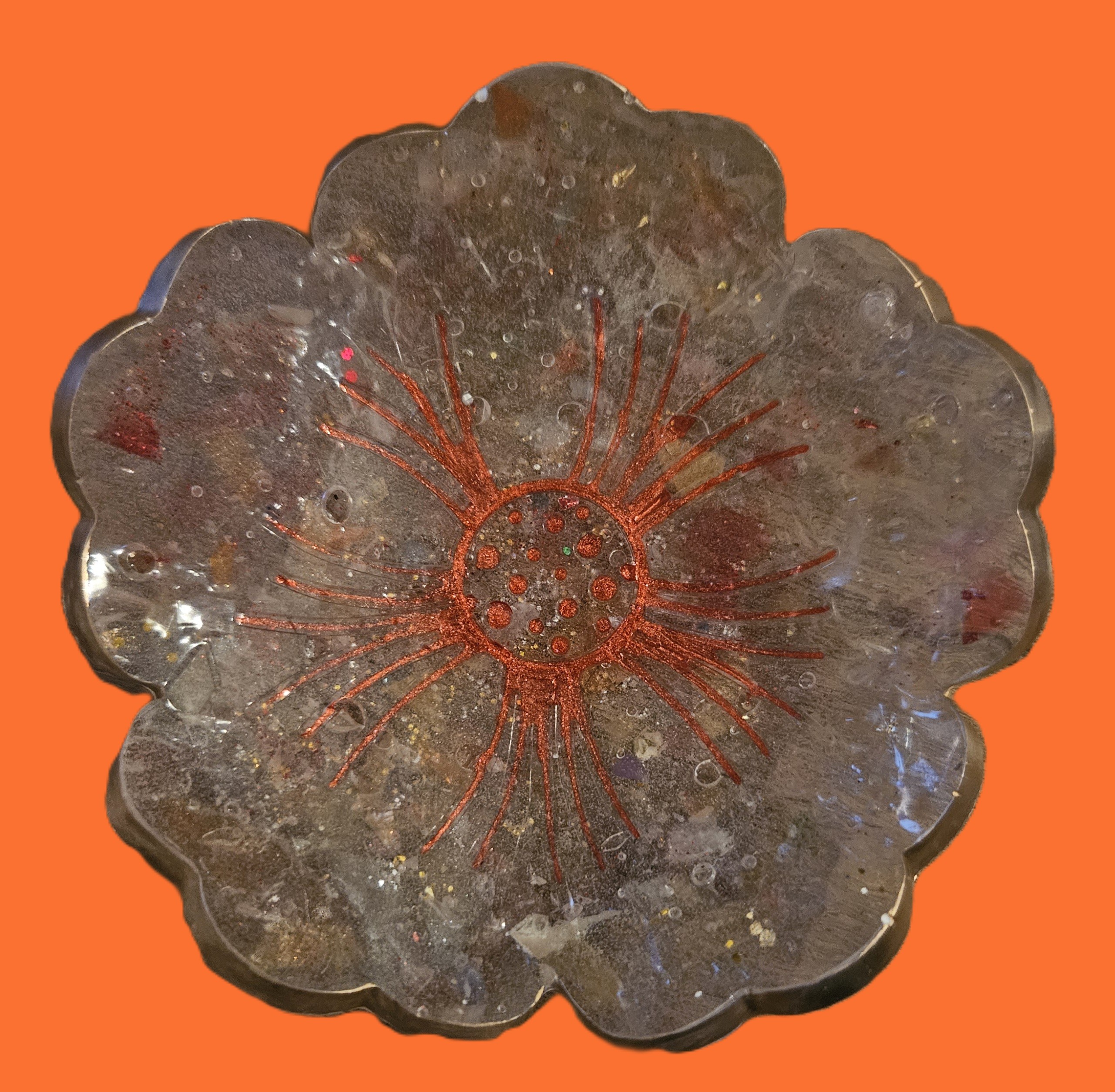 Autumn Shallow Floral Dish 2