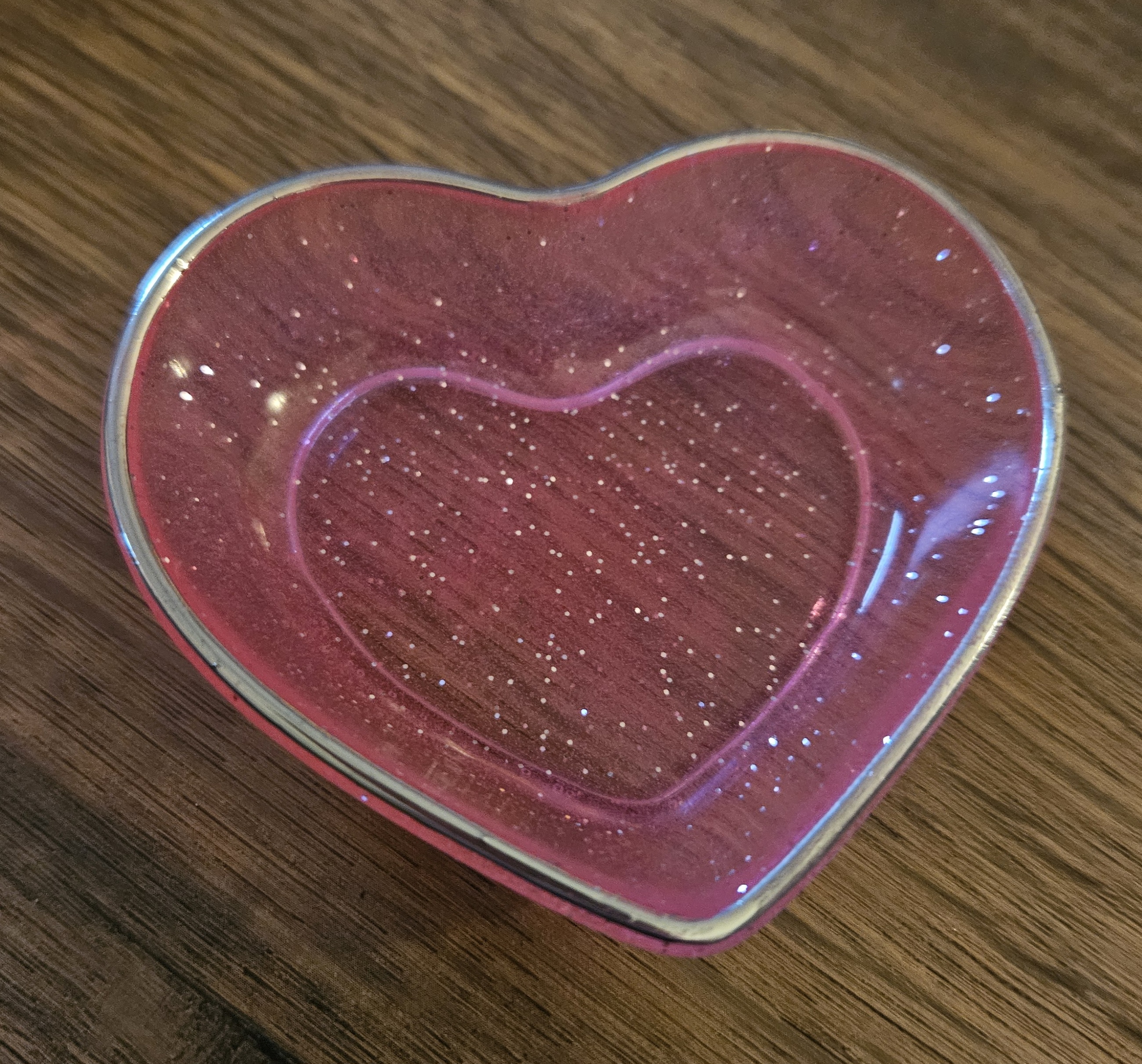 pink Heart Dish